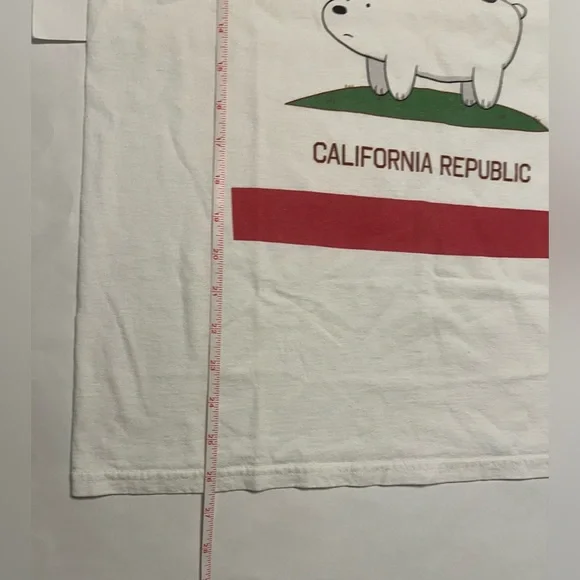 Cartoon Network We Bare Bears Vintage Short Sleeve Medium Fruit Of The Loom Tee - Picture 12 of 16